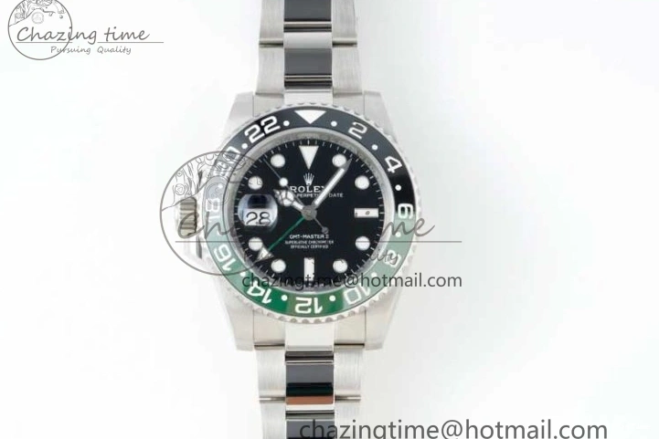 MiroTime 0109 GMT Master II 126720 VTNR LHD 904L SS NTF1:1 Best Edition on Oyster Bracelet VR3186 CHS WellDesigned 2295